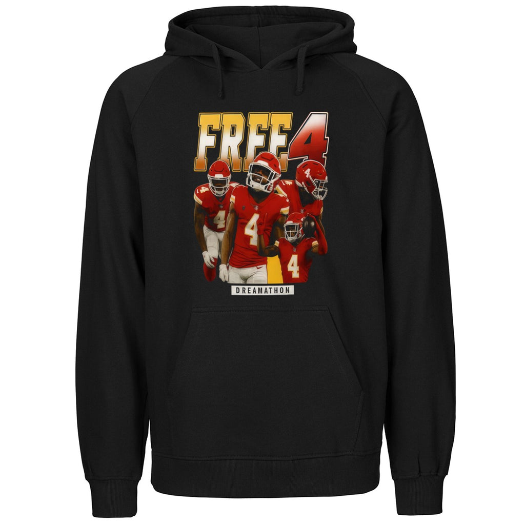 Chiefs Tyquan Thornton wearing Free 4 Shirt