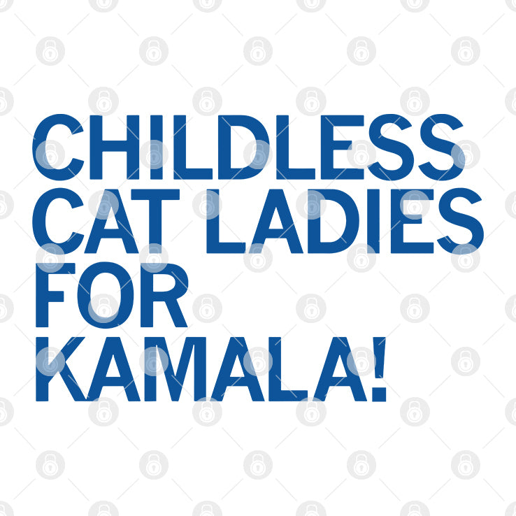 Childless Cat Ladies For Kamala Shirt