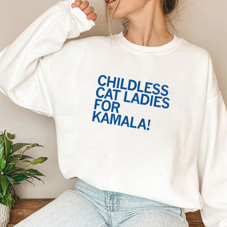 Childless Cat Ladies For Kamala Shirt