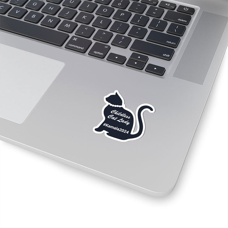 Childless Cat Lady For Kamala Sticker