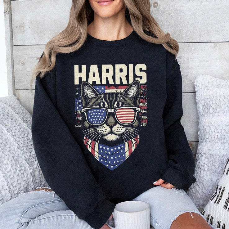 Childless Cat Lady Kamala Harris Shirt