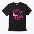 Childless Cat Lady For Harris 2024 T Shirt