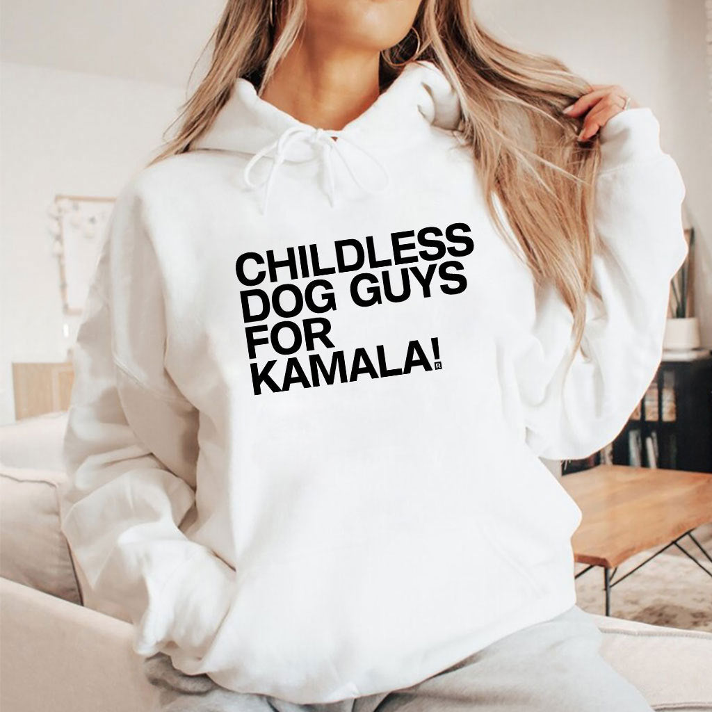 Childless Dog Guys For Kamala Harris 2024 T Shirt
