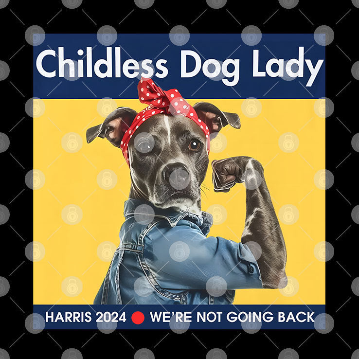 Childless Dog Lady Kamala 2024 Shirt