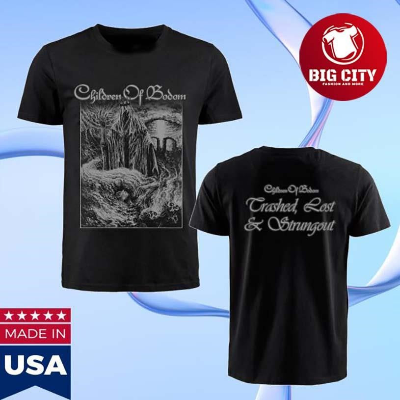 Children Of Bodom Trashed Lost And Strungout Two Sided Shirt
