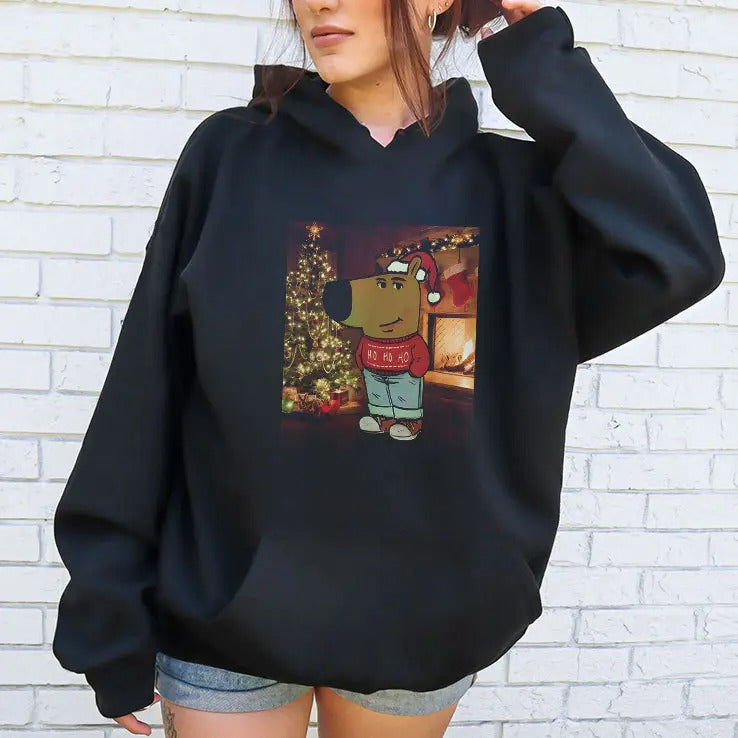 Chill Guy Meme Christmas Costume Shirt
