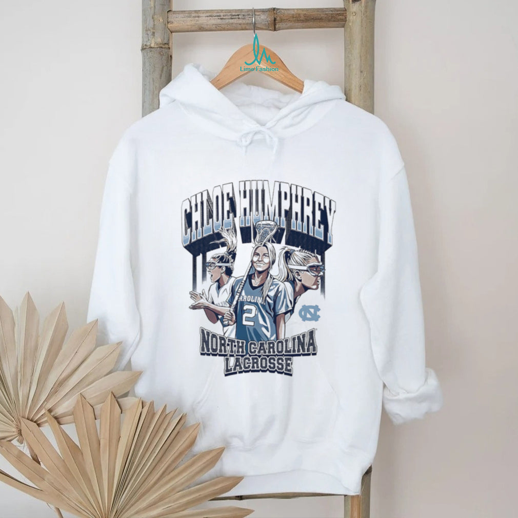 Chloe Humphrey North Carolina Tar Heels Lacrosse Fan Apparel T Shirt