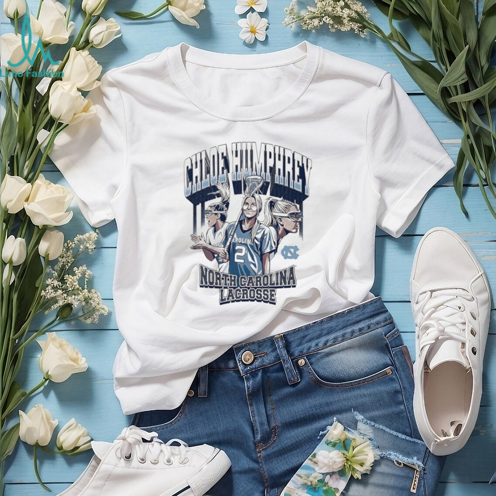 Chloe Humphrey North Carolina Tar Heels Lacrosse Fan Apparel T Shirt