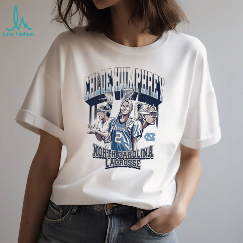 Chloe Humphrey North Carolina Tar Heels Lacrosse Fan Apparel T Shirt