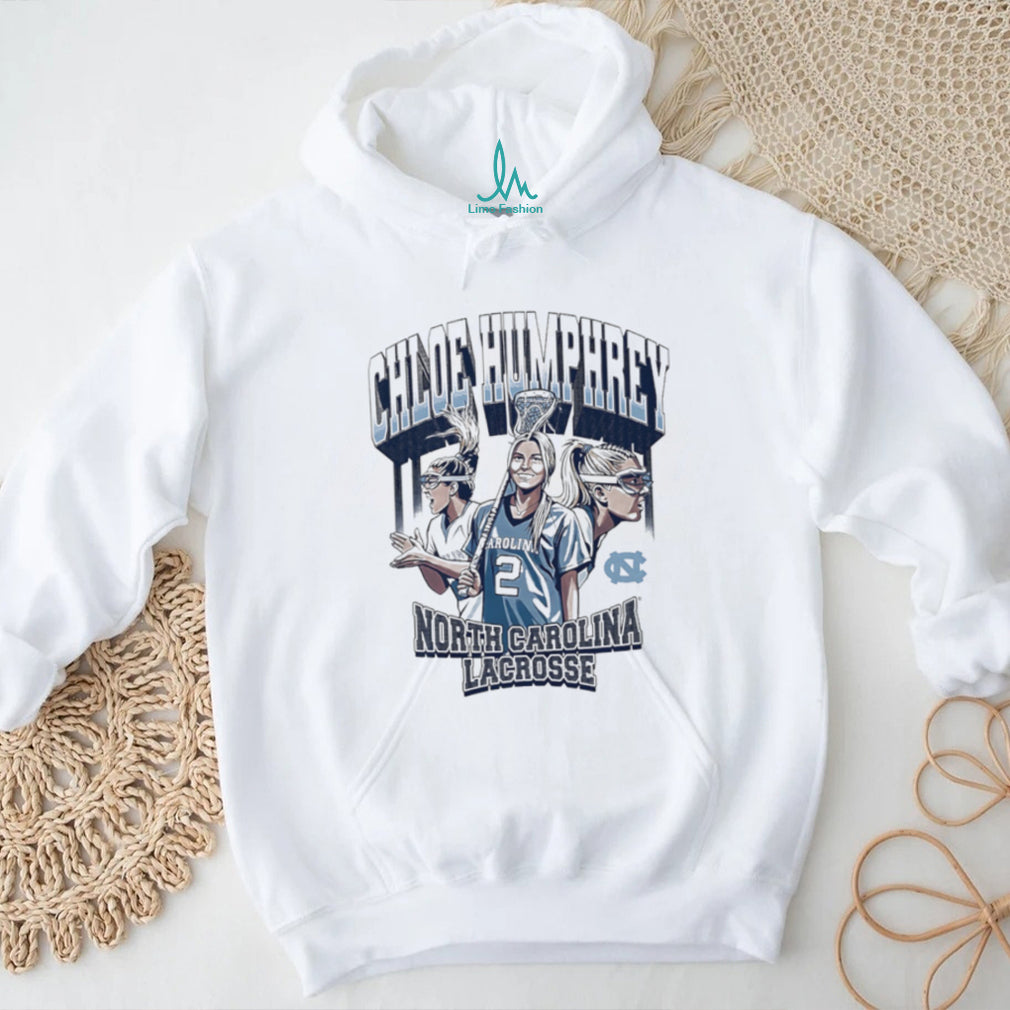 Chloe Humphrey North Carolina Tar Heels Lacrosse Fan Apparel T Shirt