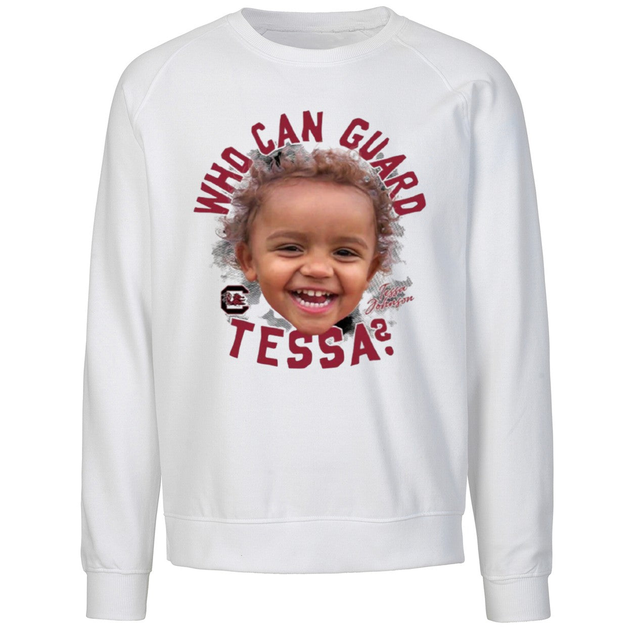 Chloe Kitts Wearing Who Can Guard Tessa Shirt