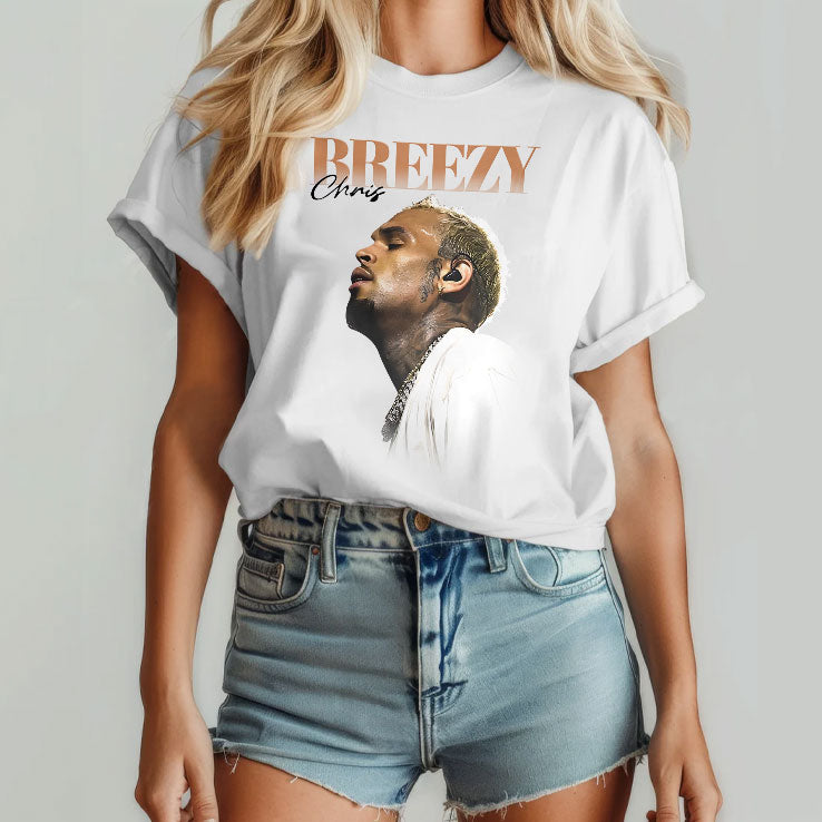 Chris Brown Breezy Bowl XX Pregame Tour 2025 T Shirt