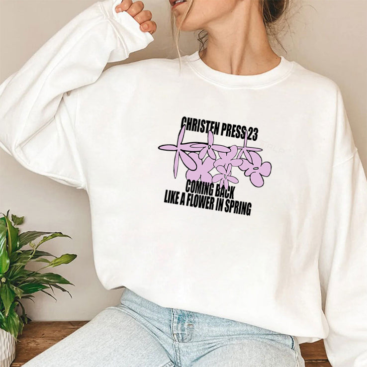 Christen Press 23 Coming Back Like A Flower In Spring Shirt