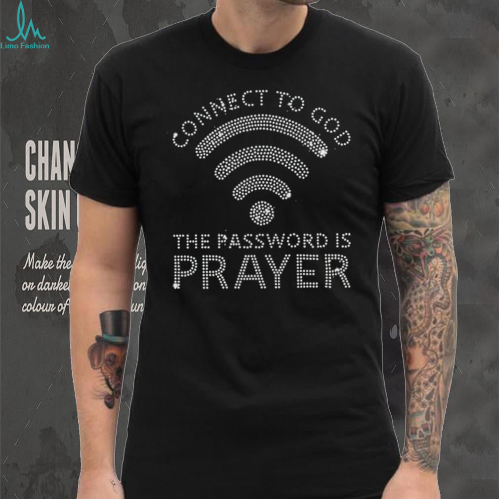 Christian WiFi Symbol Prayer Faith Quote Graphic T Shirt