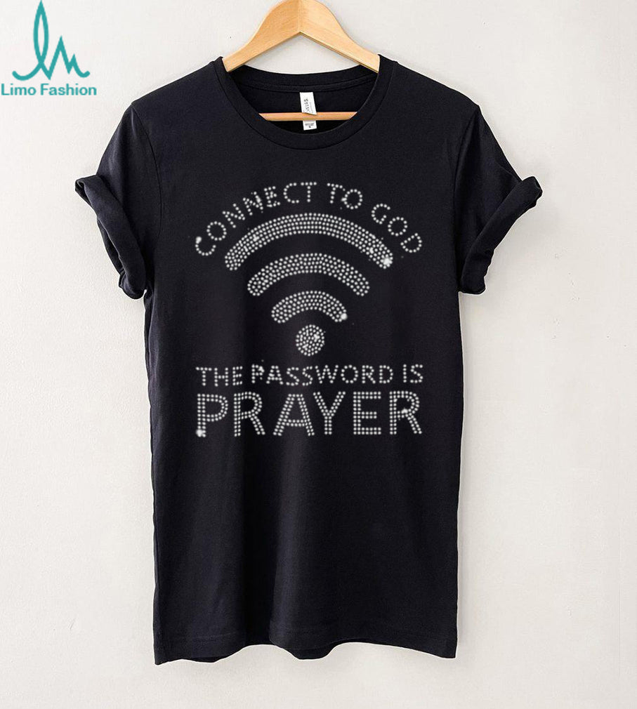 Christian WiFi Symbol Prayer Faith Quote Graphic T Shirt