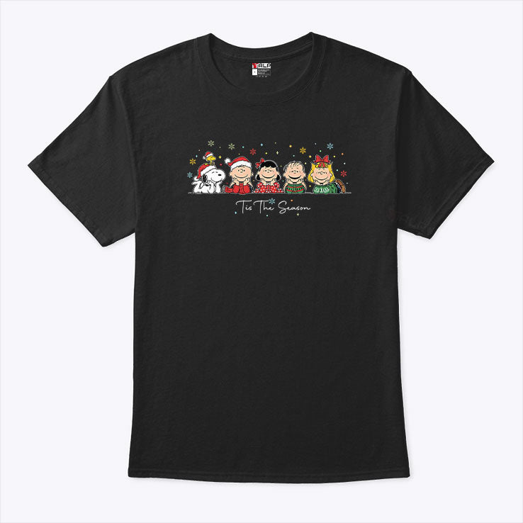 Christmas Peanuts Tis The Season T Shirt