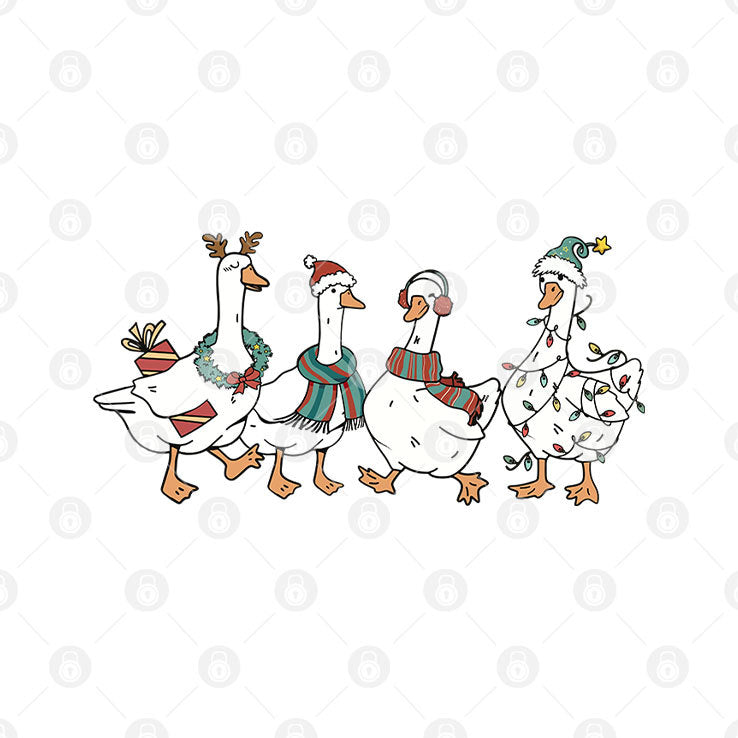 Christmas Silly Goose T Shirt