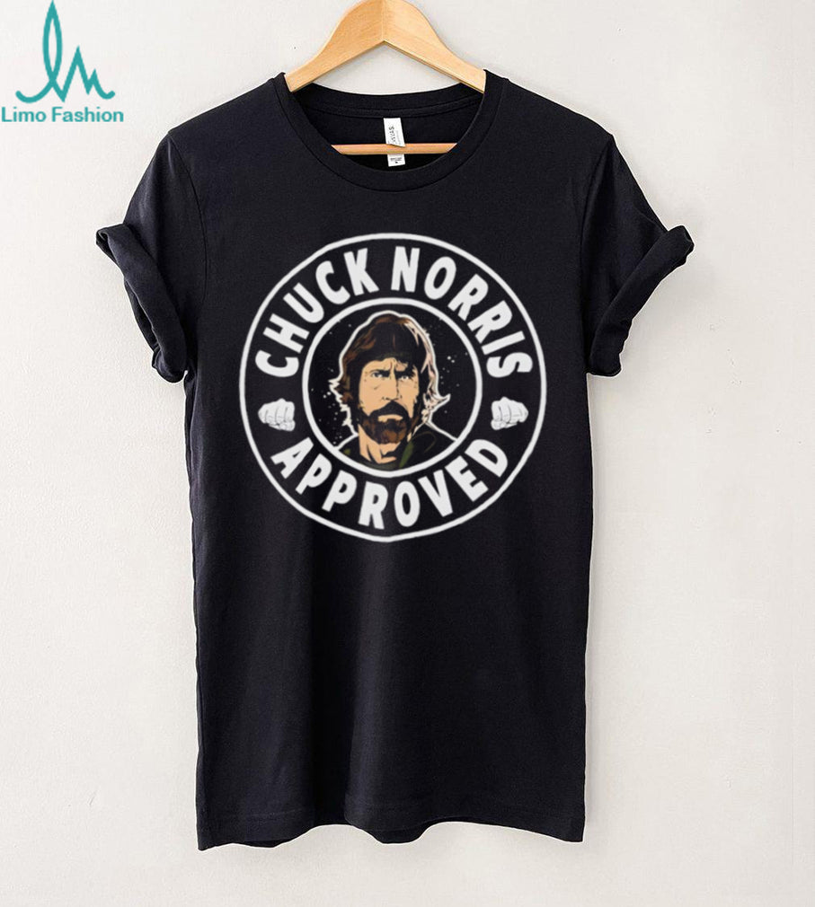 Chuck Norris Approved Martial Arts Action Hero Graphic T Shirt