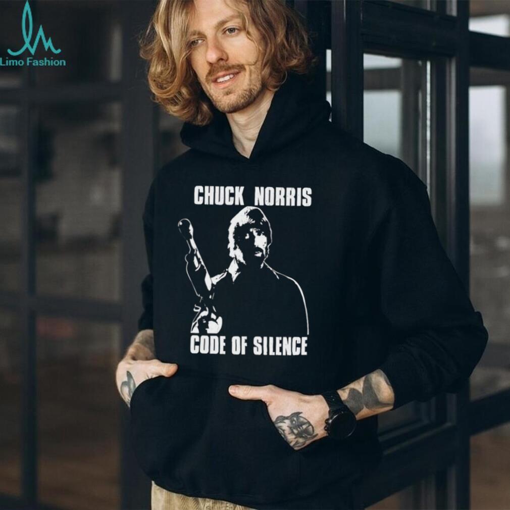 Chuck Norris Code of Silence Vintage Movie Poster Style T Shirt