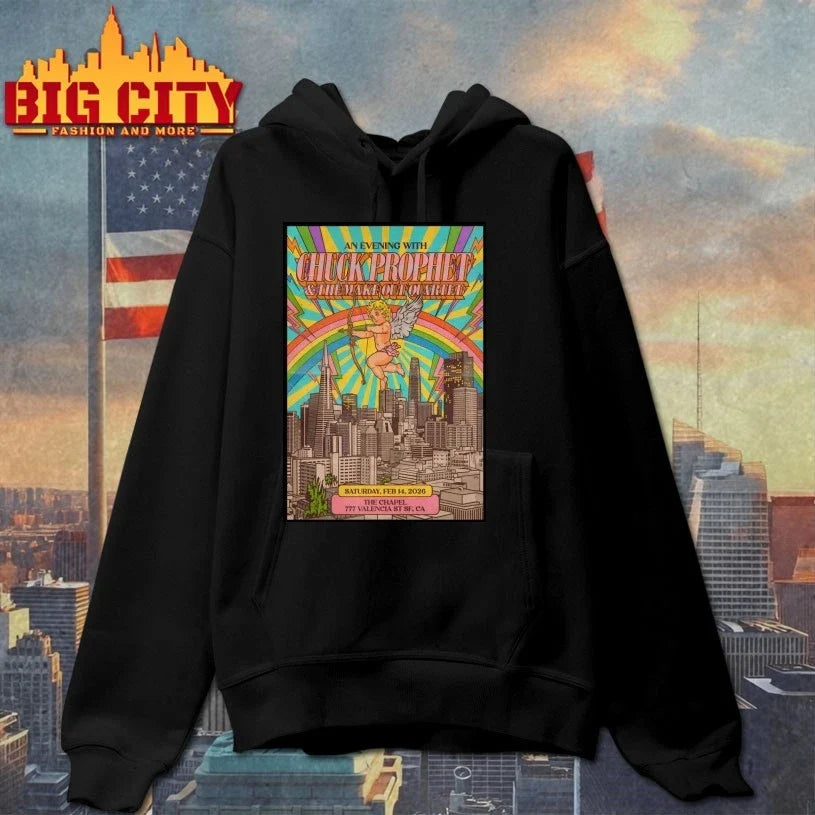 Chuck Prophet The Chapel in San Francisco CA Feb 14 2026 Poster t-shirt