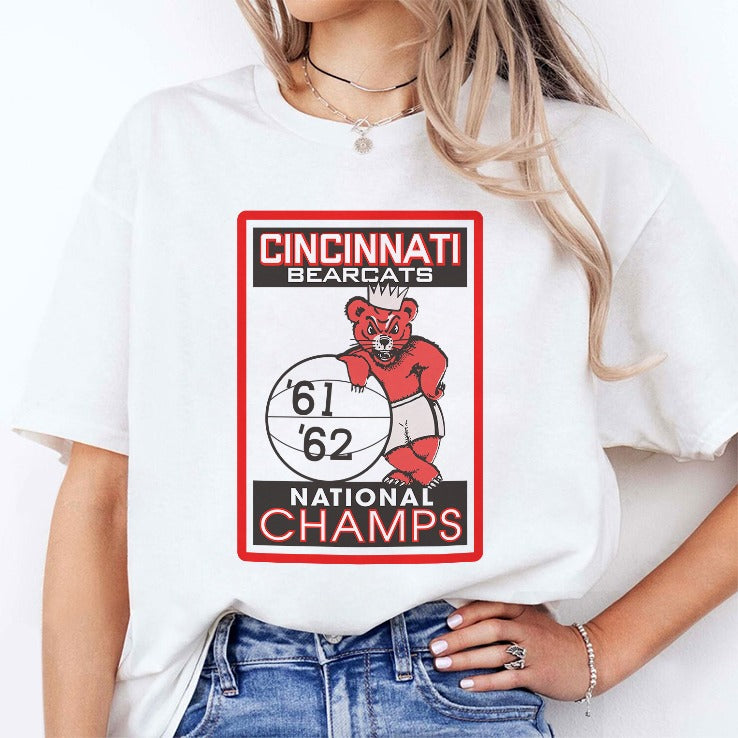 Cincinnati Bearcats National Champs 62 62 Shirt