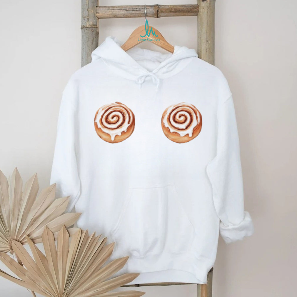 Cinnamon Rolls Pastry Illustration Foodie Graphic T Shirt