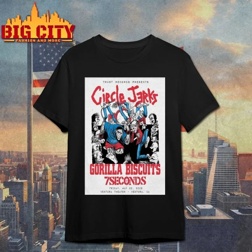 Circle Jerks May 22 2026 The Majestic Ventura Theater Ventura CA Poster shirt