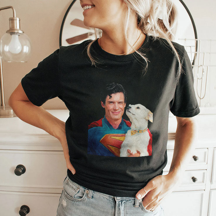 Clark Kent And Krypto The Superdog T Shirt