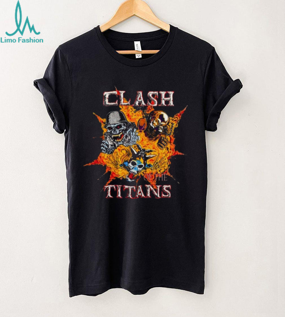 Clash of the Titans 1990 Tour Thrash Metal Tribute T Shirt