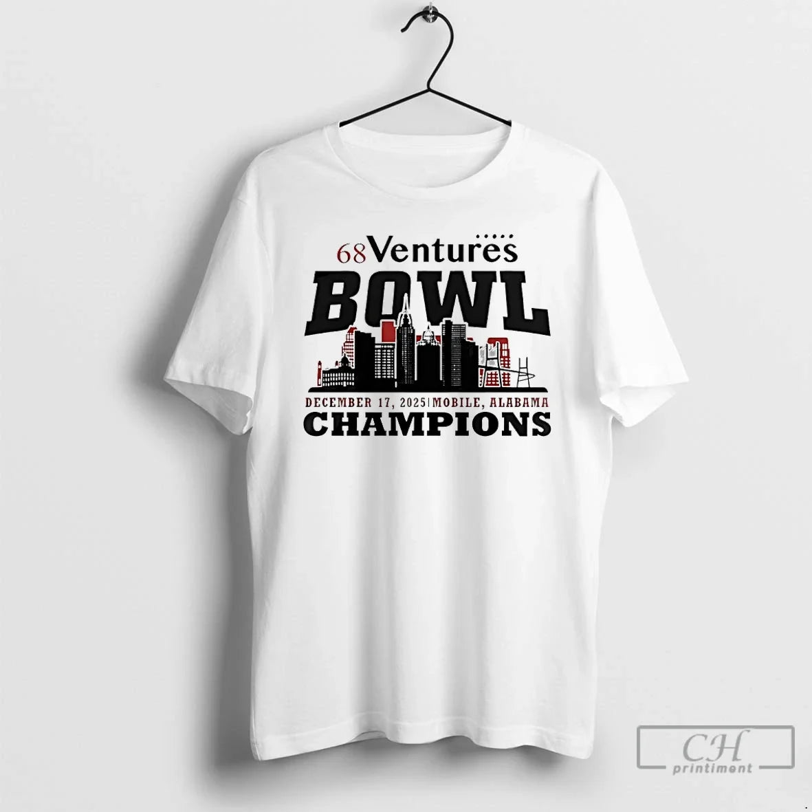 Classic Delaware Fightin Blue Hens 68 Ventures Bowl Champions 2025 T-Shirts