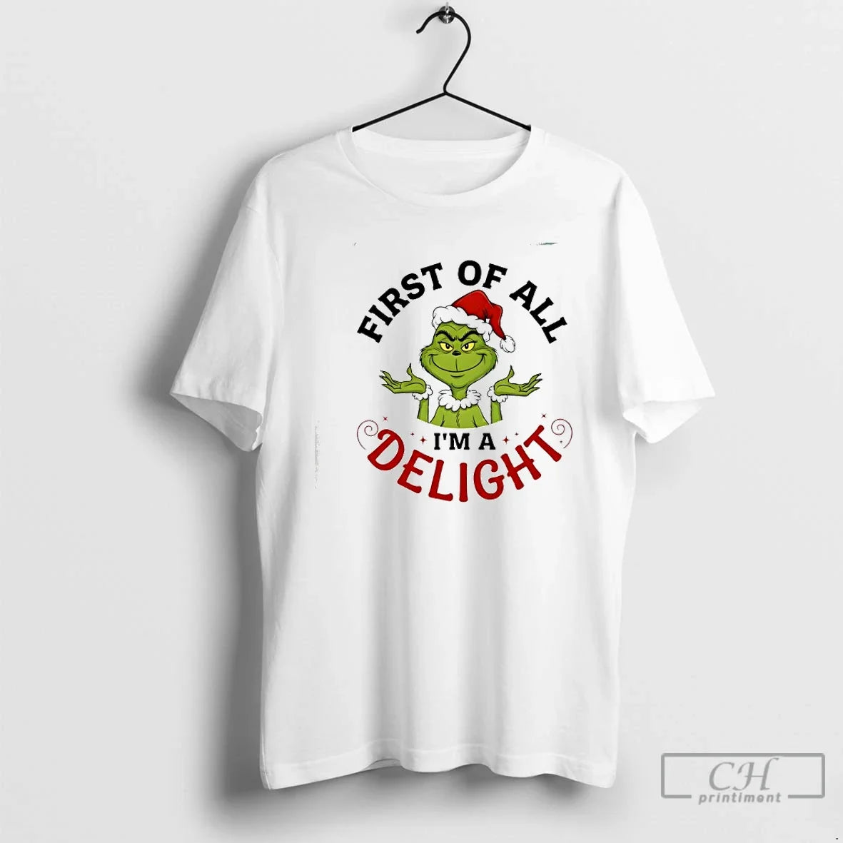 Classic Grinch First All Im Delight T-Shirts