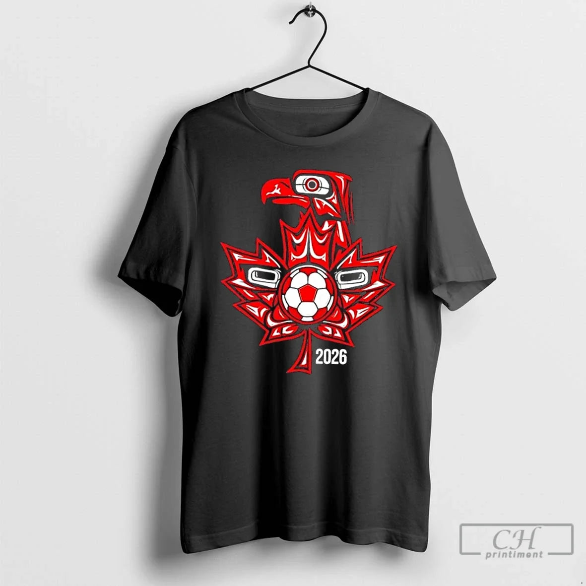 Classic Indigenous Eagle Canada Soccer 2026 T-Shirts
