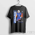Classic Kam Robinson Virginia Cavaliers Portrait T-Shirts