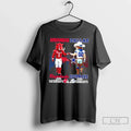 Classic Mascots Arkansas Razorbacks Saturdays X Dallas Cowboys Sundays Skyline T-Shirts
