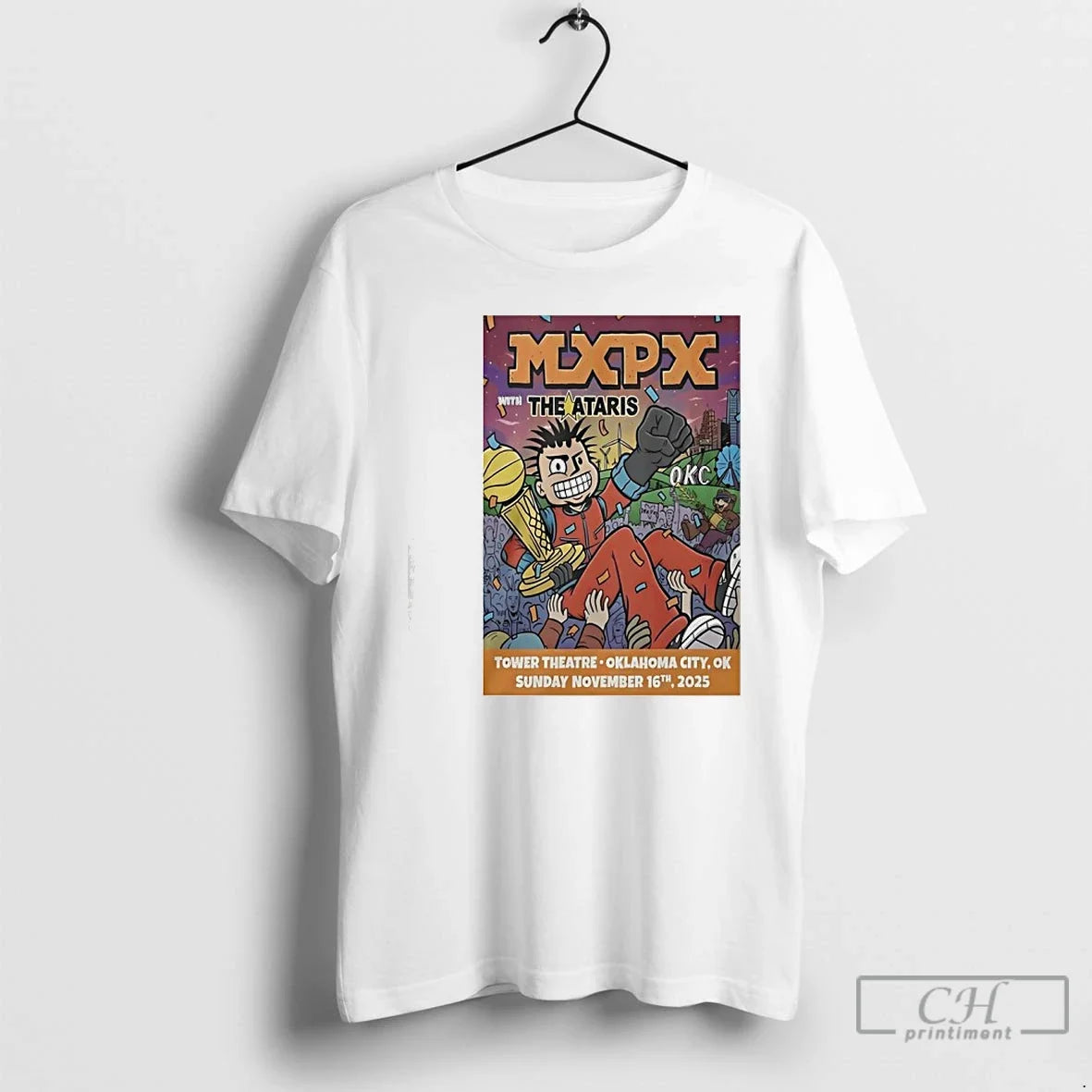 Classic Mxpx Ataris Oklahoma City Ok November 16 2025 T-Shirts