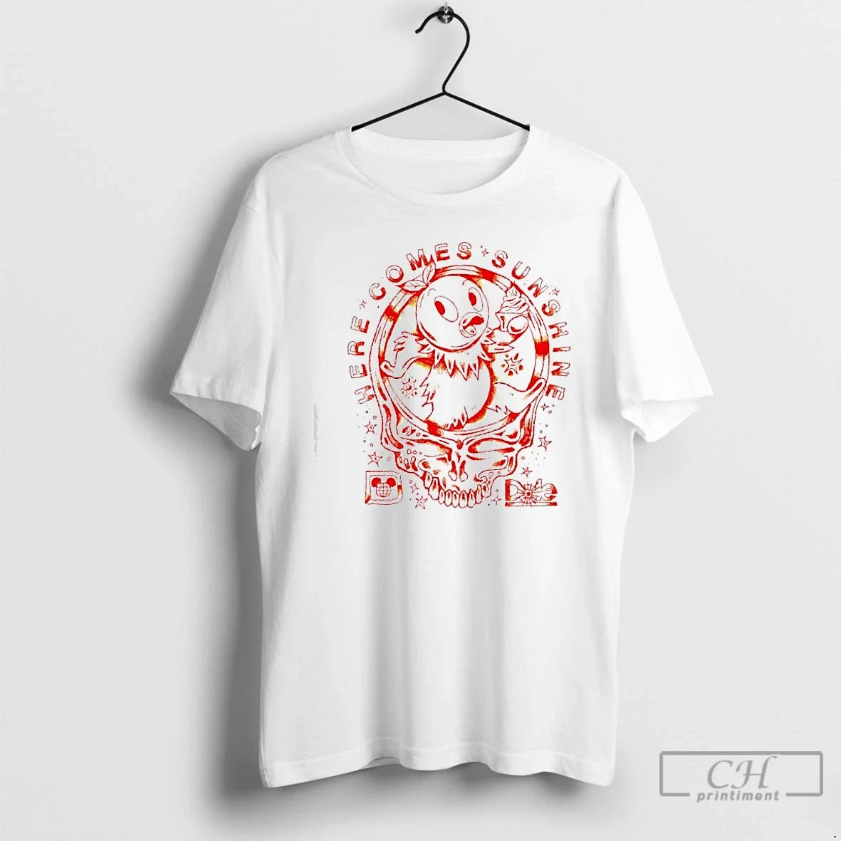 Classic Orange Bird X Grateful Dead Here Comes Sunshine T-Shirts