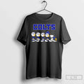 Classic Peanuts X Indianapolis Colts Football Flag Walking T-Shirts