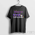 Classic Peanuts X Minnesota Vikings Football Flag Walking T-Shirts