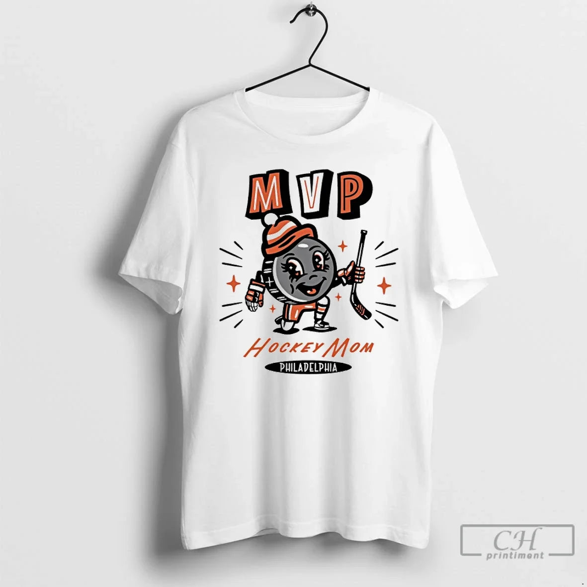 Classic Philadelphia Flyers 2025 Mvp Hockey Mom T-Shirts