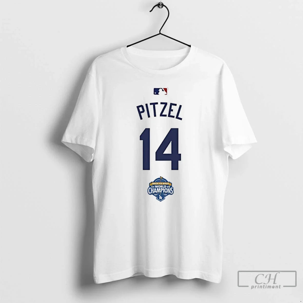 Classic Pitzel 14 Back Back Champs World Champions T-Shirts