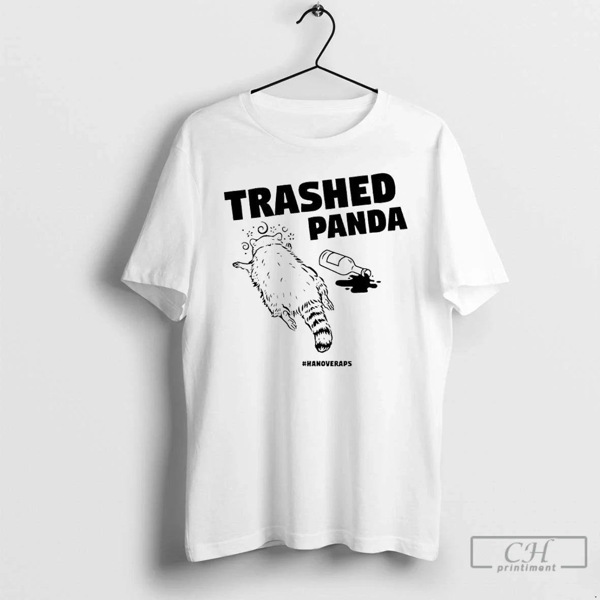 Classic Raccoon Trashed Panda T-Shirts