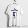 Classic Sol Nasir 01 Back Back Champs World Champions T-Shirts