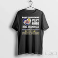 Classic Some Grandmas Play Bingo Real Grandmas Watch Notre Dame Fighting Irish Diamond Heart T-Shirts