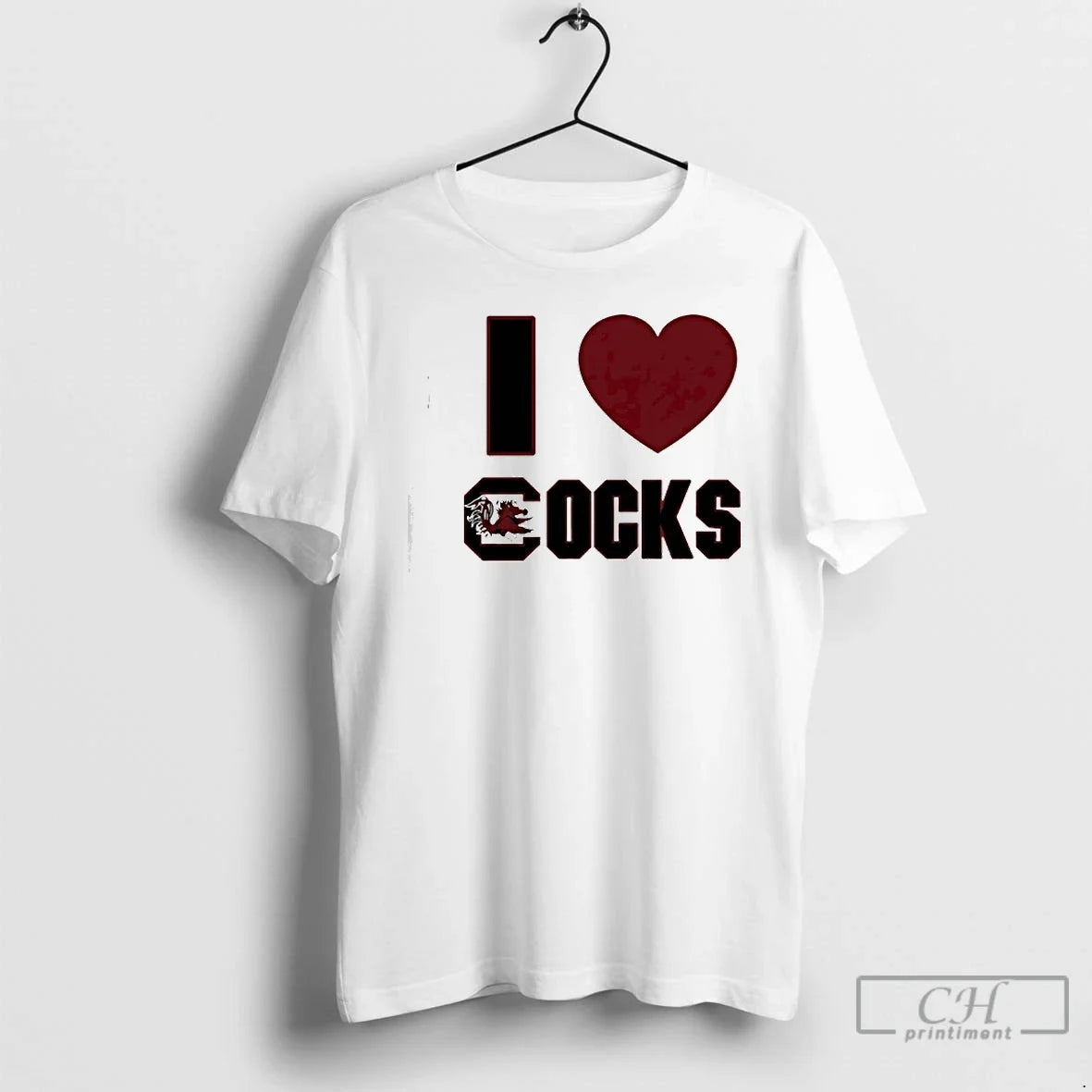 Classic South Carolina Gamecocks I Love Cocks T-Shirts