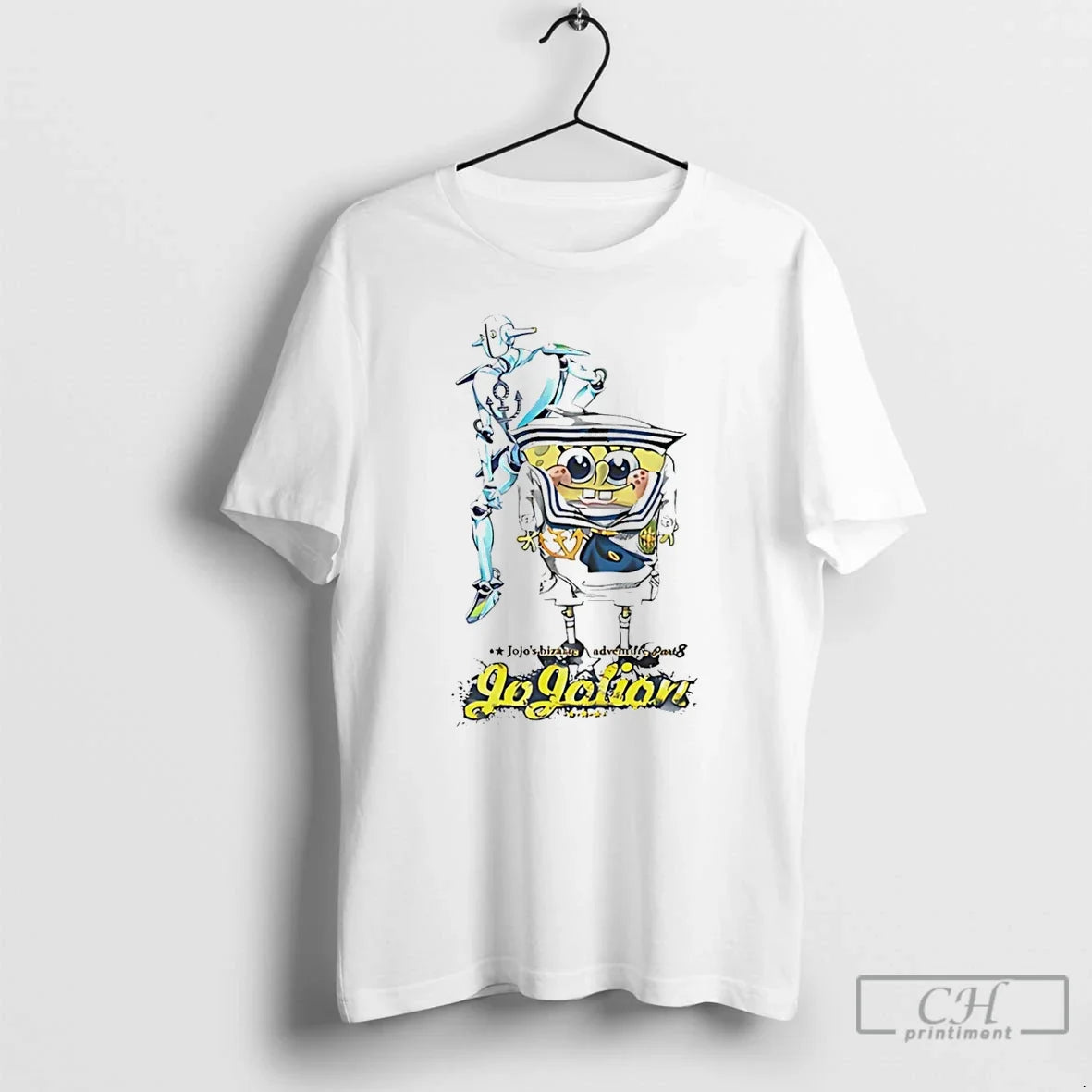 Classic Sponge Jojo Go Golion Cartoon T-Shirts