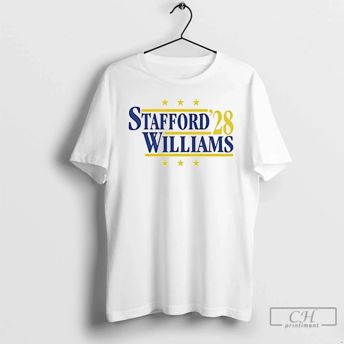 Classic Stafford Williams 28 Los Angeles Football T-Shirts