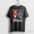 Classic Texas Longhorns Saturdays Vs Dallas Cowboys Sundays Mascot City Skyline T-Shirts