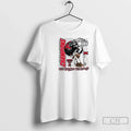 Classic Texas Tech Red Raiders 2025 Big 12 Champions Raise Em Up Circle White T-Shirts
