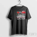 Classic Texas Tech Red Raiders 34 Byu 07 2025 Big 12 Conference Champions Circle Black T-Shirts