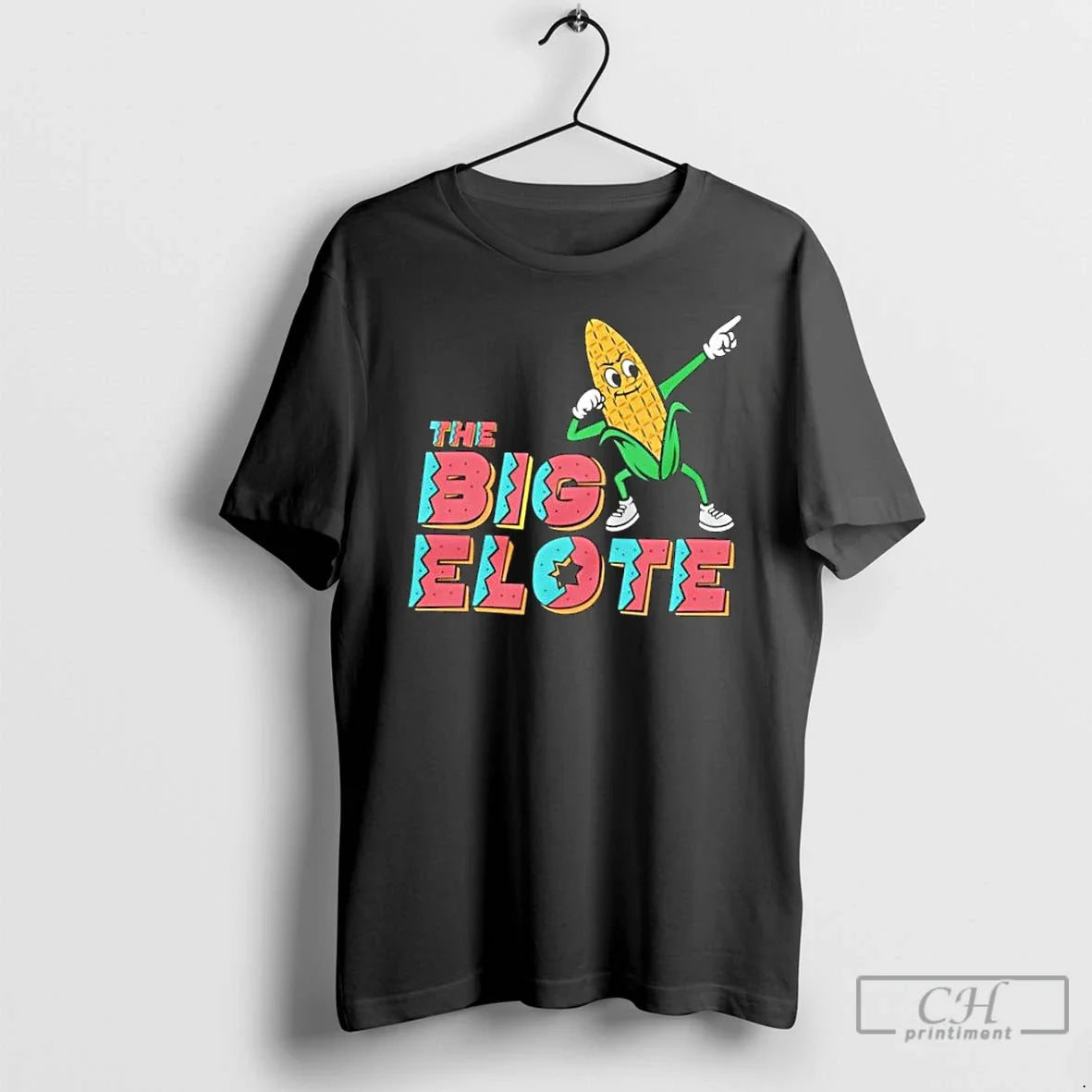 Classic Big Elote Cartoon Corn T-Shirts